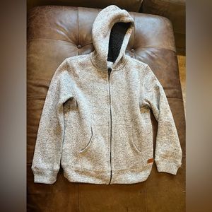 Weatherproof vintage. Size 10-12. Fleece lined zip up. Boys hoodie.